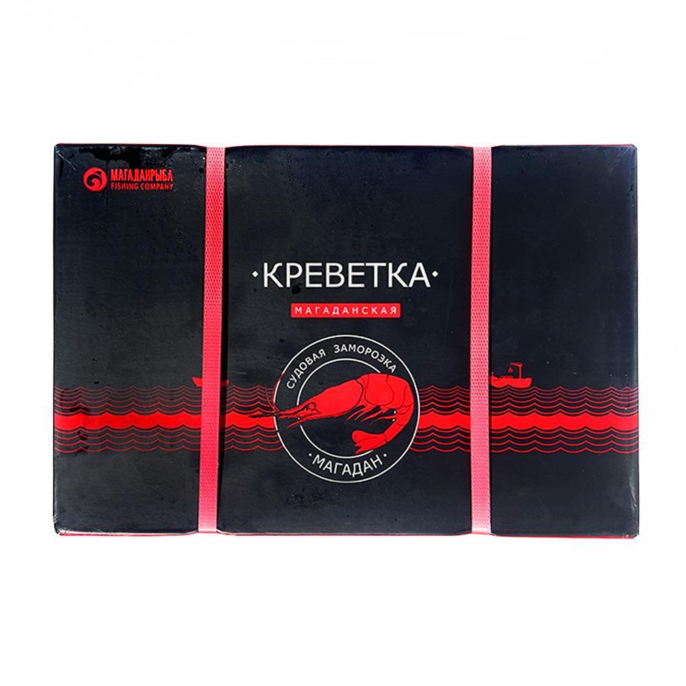 КОРОБКА 5 кг. Магаданские креветки 80/100